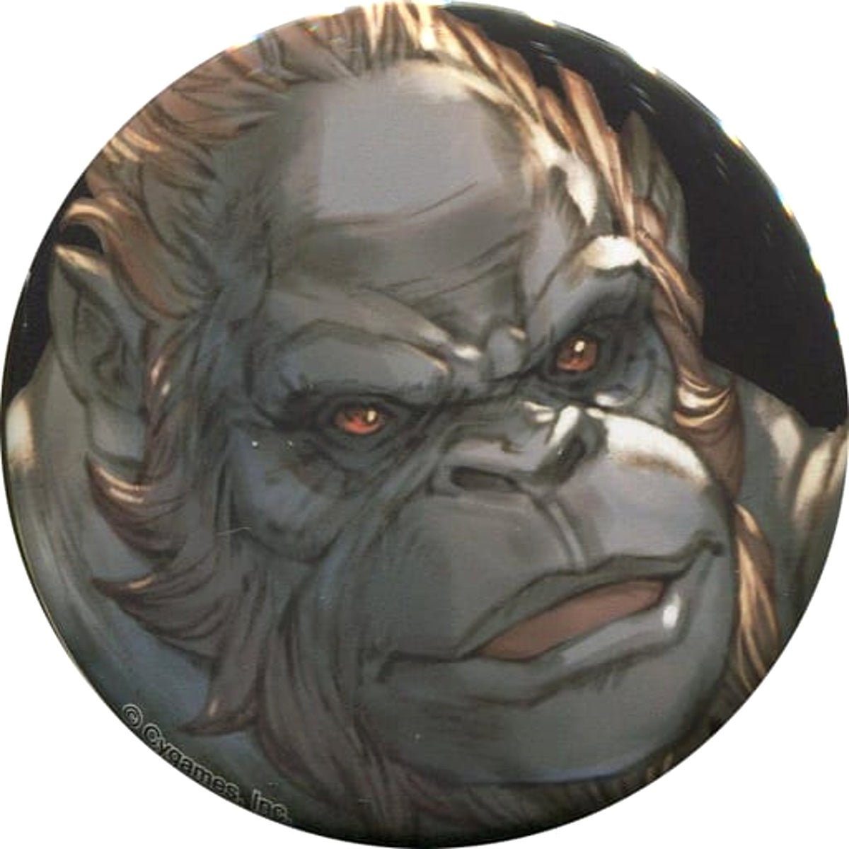Granblue Fantasy Gorilla Secret Trading Can Badge Granblue Fes 2018 Limited Buttons [USED]