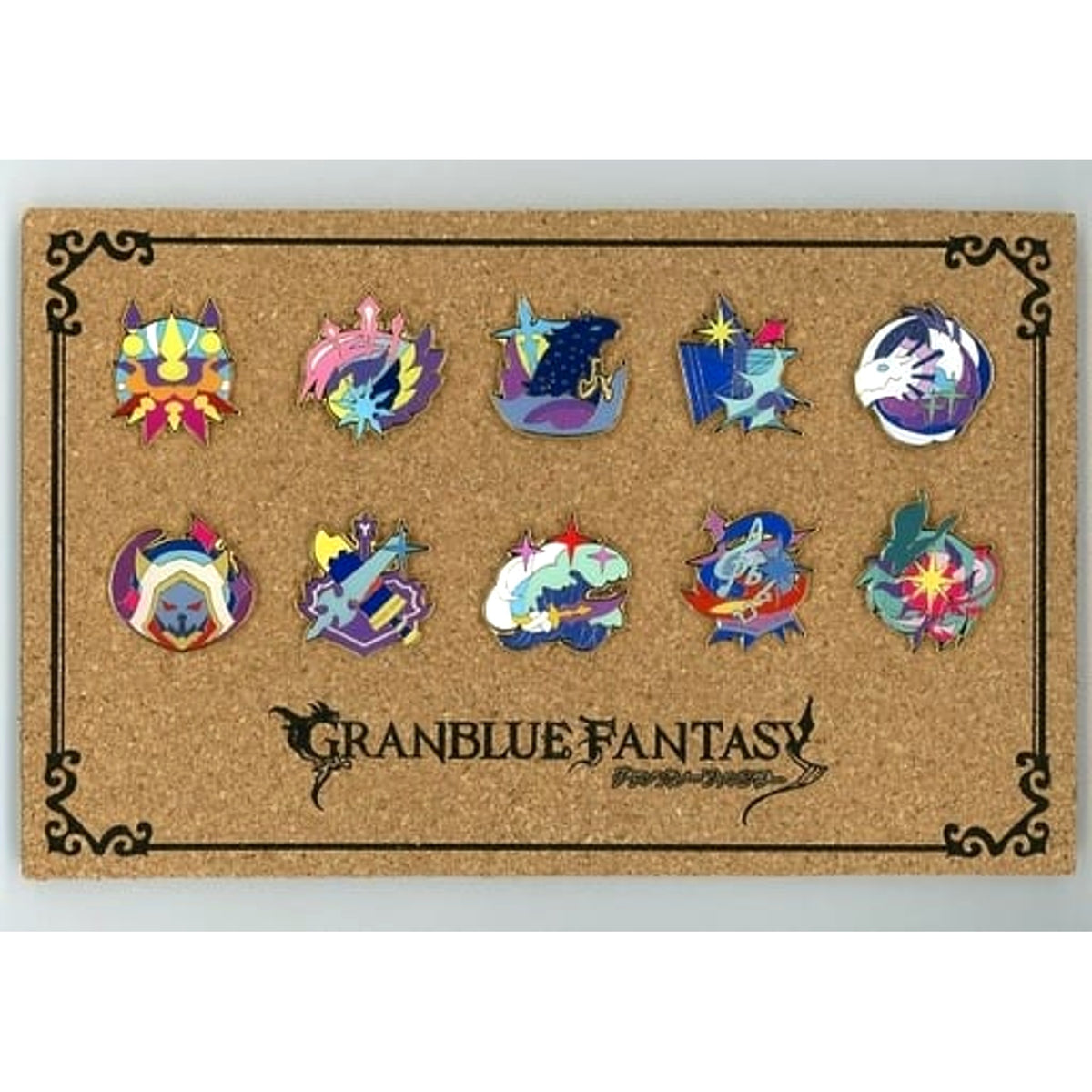 Granblue Fantasy Eternals Pins Set Granblue Fes 2018 Limited Pins [USED]