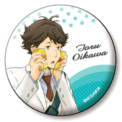 Haikyu!! Toru Oikawa Full Color Can Badge Collection Buttons [USED]