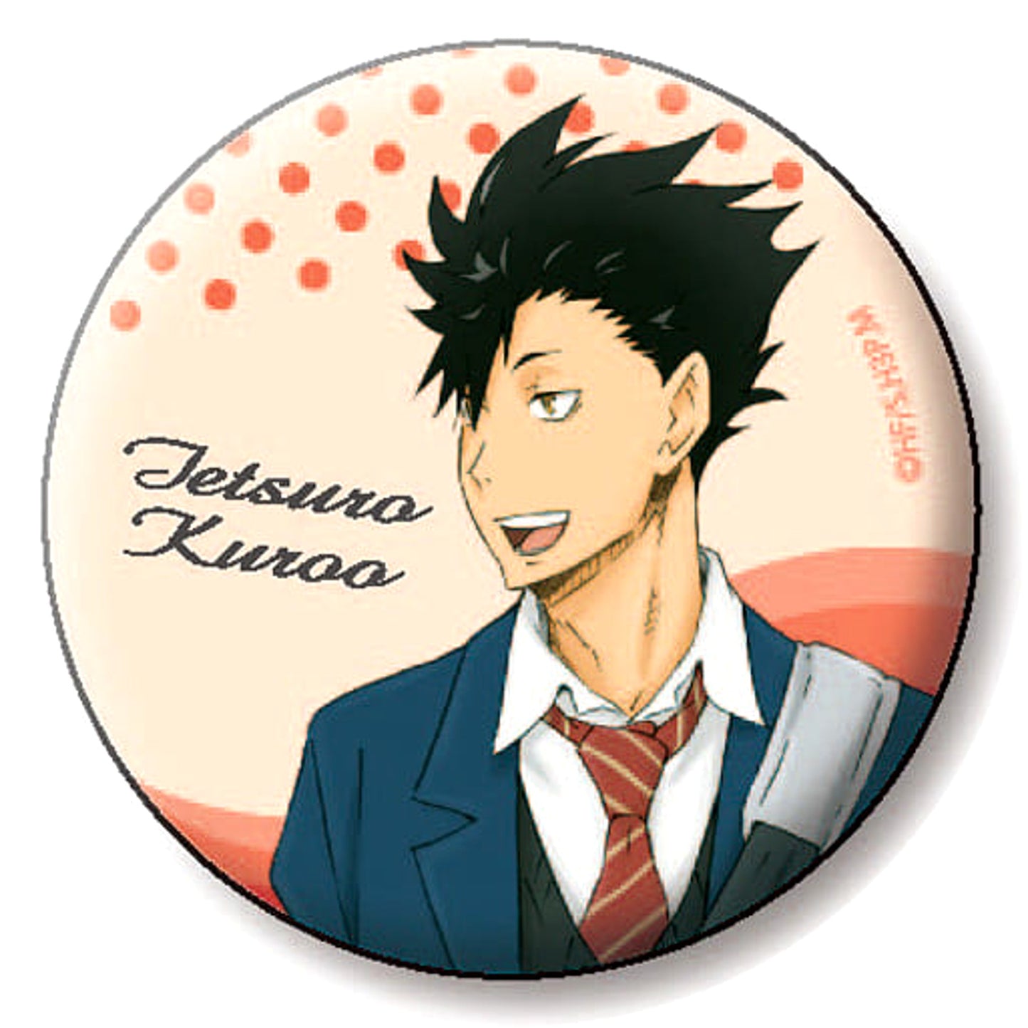 Tetsuro Kuroo Full Color Button Haikyu!! Button Collection [USED]
