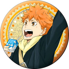 Haikyu!! Shoyo Hinata Glitter Can Badge Collection Buttons [USED]