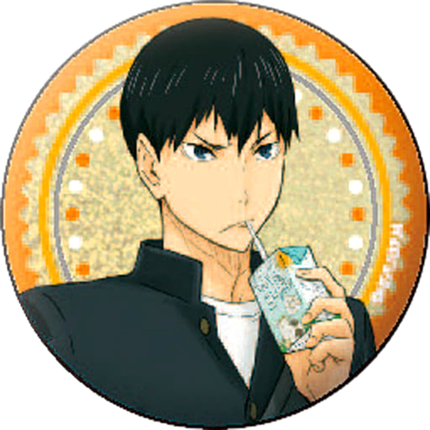 Tobio Kageyama Glitter Button Haikyu!! Button Collection [USED]