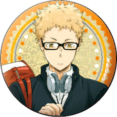 Haikyu!! Kei Tsukishima Glitter Can Badge Collection Buttons [USED]