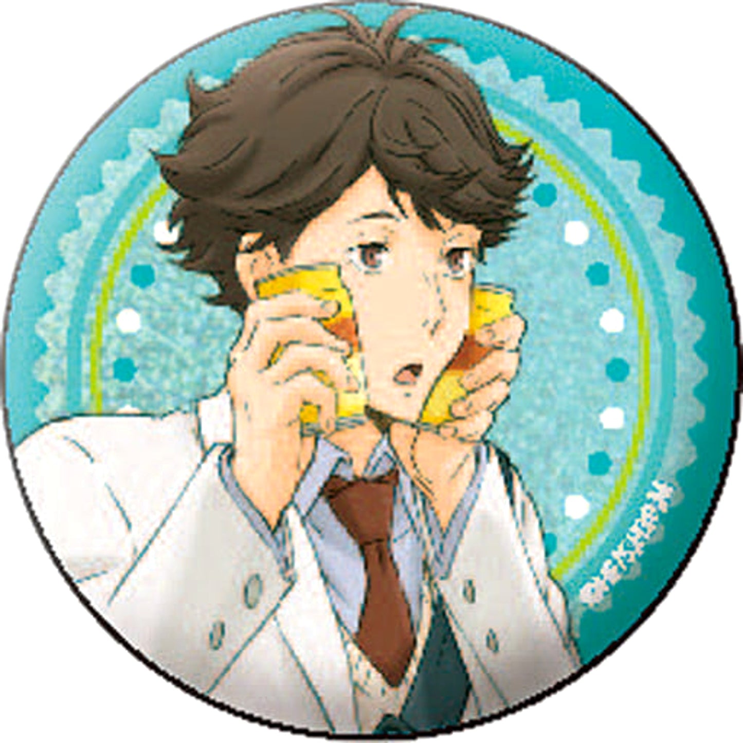 Toru Oikawa Glitter Button Haikyu!! Button Collection [USED]