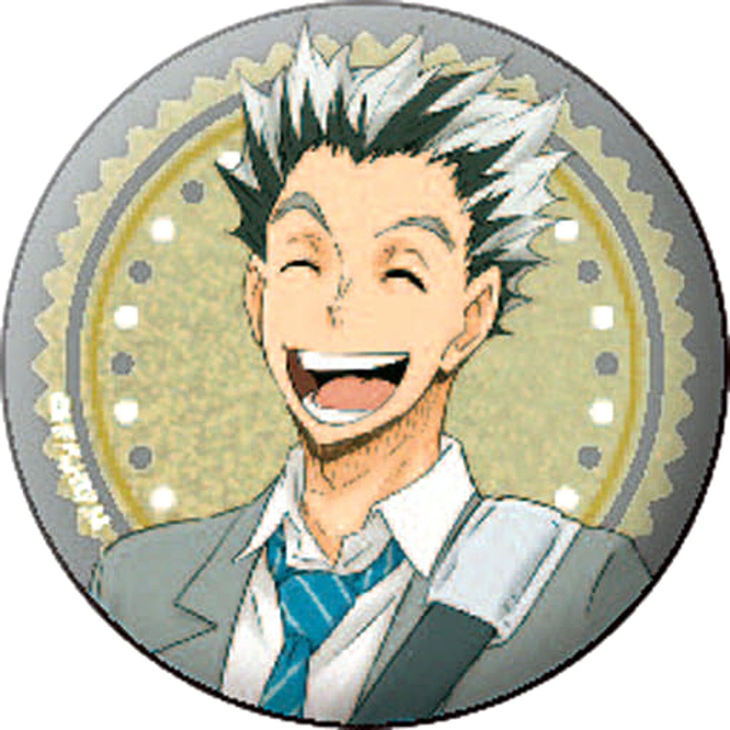 Kotaro Bokuto Glitter Button Haikyu!! Button Collection [USED]