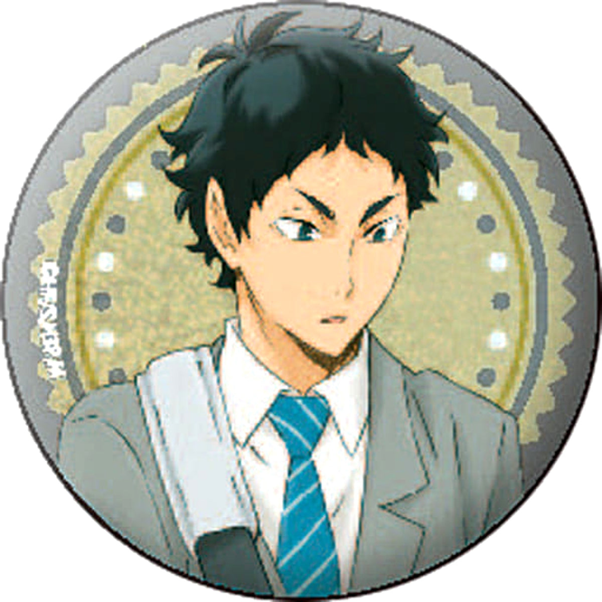 Haikyu!! Keiji Akaashi Can Badge Collection Buttons [USED]