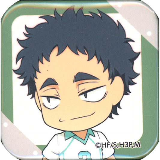 Issei Matsukawa Icon Button 2 Star Prize Haikyu Aoba Johsai Fes 2019 in J-WORLD TOKYO Mini Attraction Sakanoshita Store Part-time Job Experience [USED]
