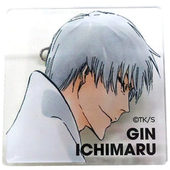 Bleach Gin Ichimaru WJ50th Anniversary Acrylic Badge Collection Jump Festa 2019 Limited Buttons [USED]
