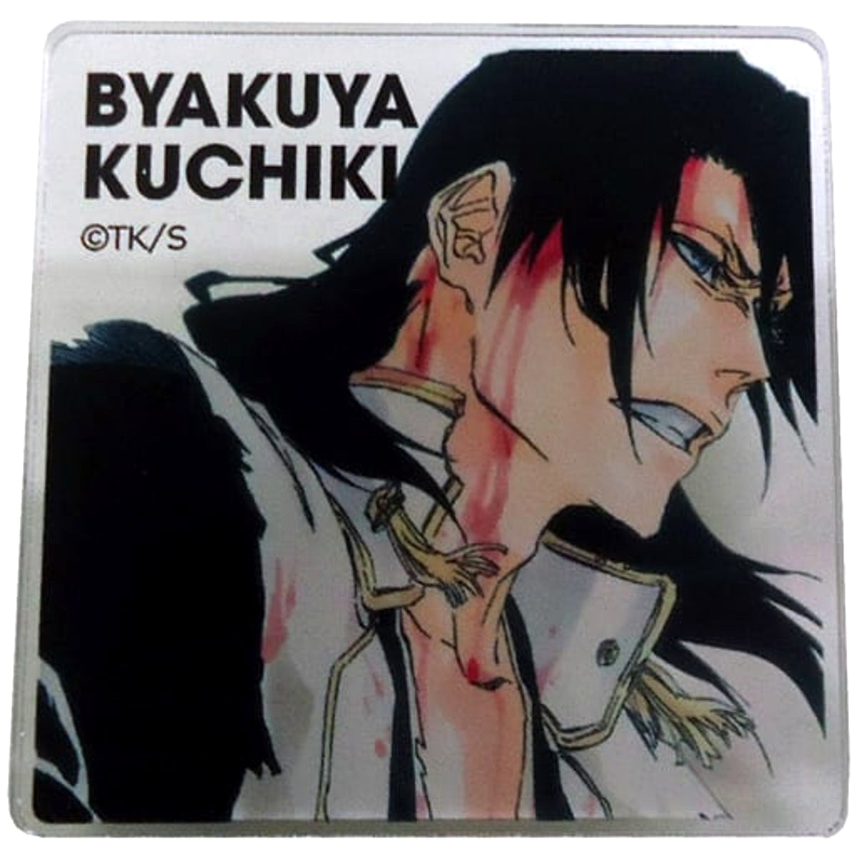 Bleach Byakuya Kichiki WJ50th Anniversary Acrylic Badge Collection Jump Festa 2019 Limited Buttons [USED]