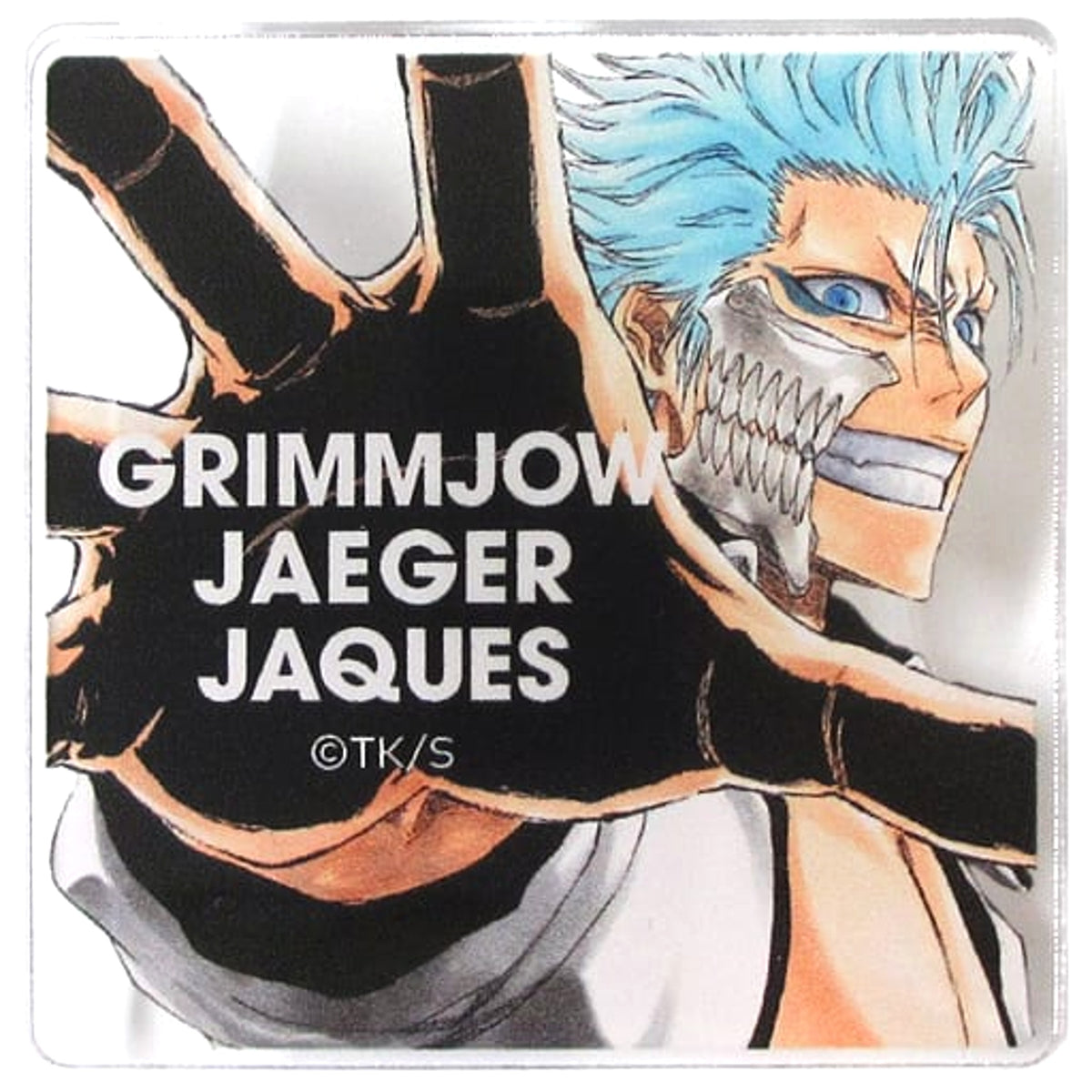 Bleach Grimmjow Jaegerjaquez WJ50th Anniversary Acrylic Badge Collection Jump Festa 2019 Limited Buttons [USED]
