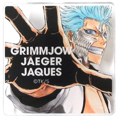 Bleach Grimmjow Jaegerjaquez WJ50th Anniversary Acrylic Badge Collection Jump Festa 2019 Limited Buttons [USED]
