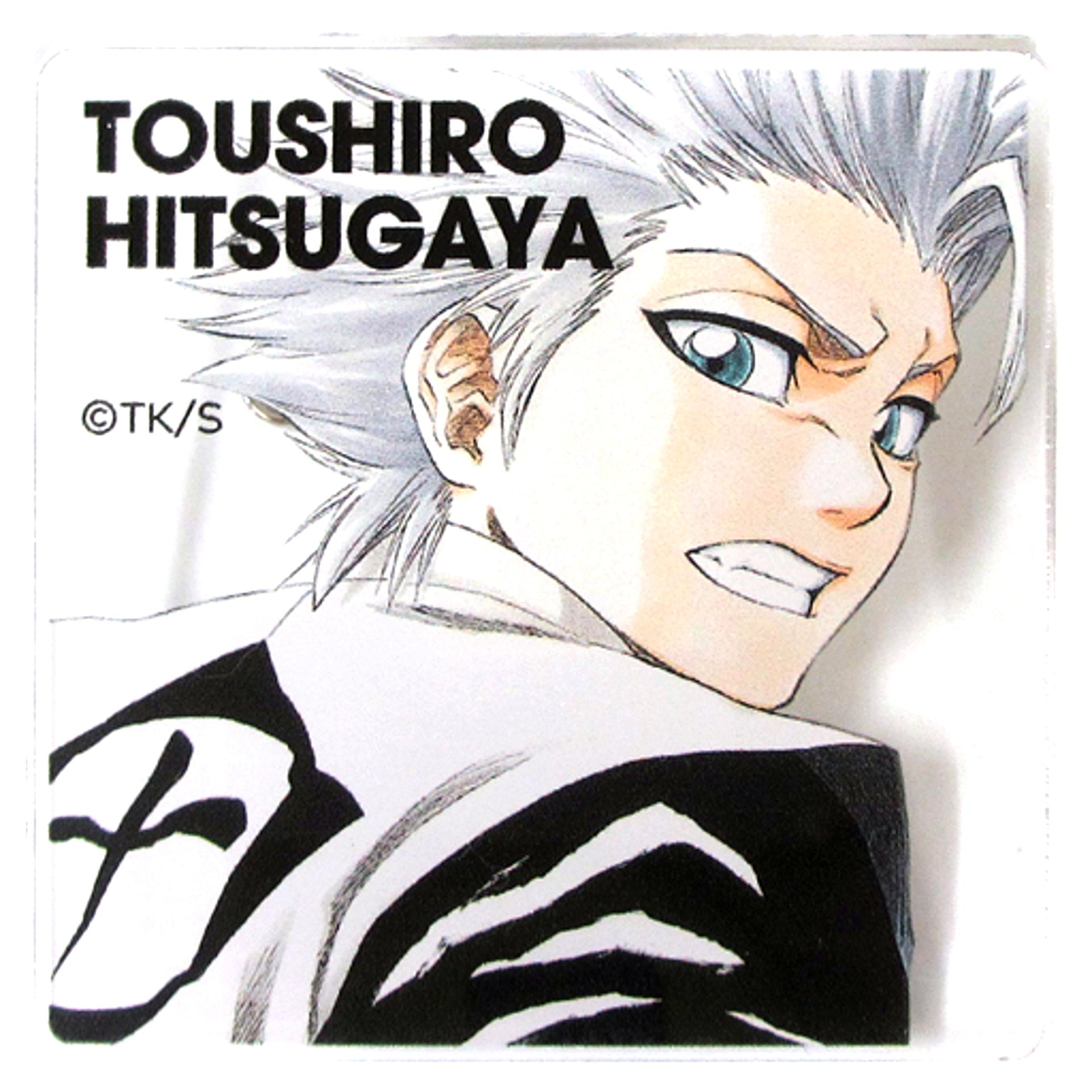Toshiro Hitsugaya WJ 50th Anniversary BLEACH Acrylic Badge Collection Jump Festa 2019 Goods [USED]
