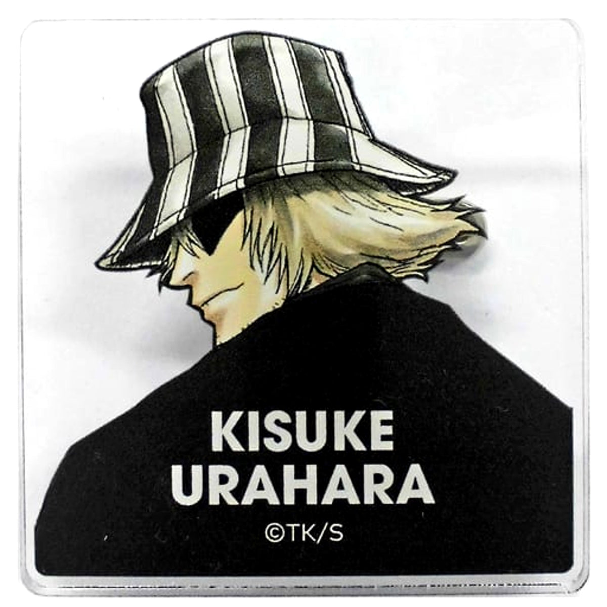 Bleach Kisuke Urahara WJ50th Anniversary Acrylic Badge Collection Jump Festa 2019 Limited Buttons [USED]