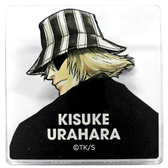 Bleach Kisuke Urahara WJ50th Anniversary Acrylic Badge Collection Jump Festa 2019 Limited Buttons [USED]