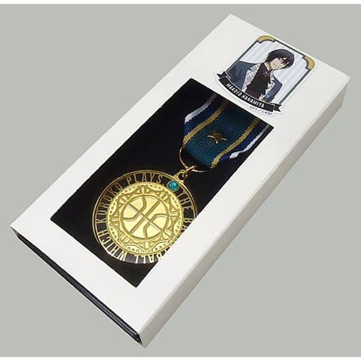 Kuroko's Basketball Makoto Hanamiya Emblem Badge J-World Collection Sweets Style Ver.Makoto Hanamiya Buttons [USED]