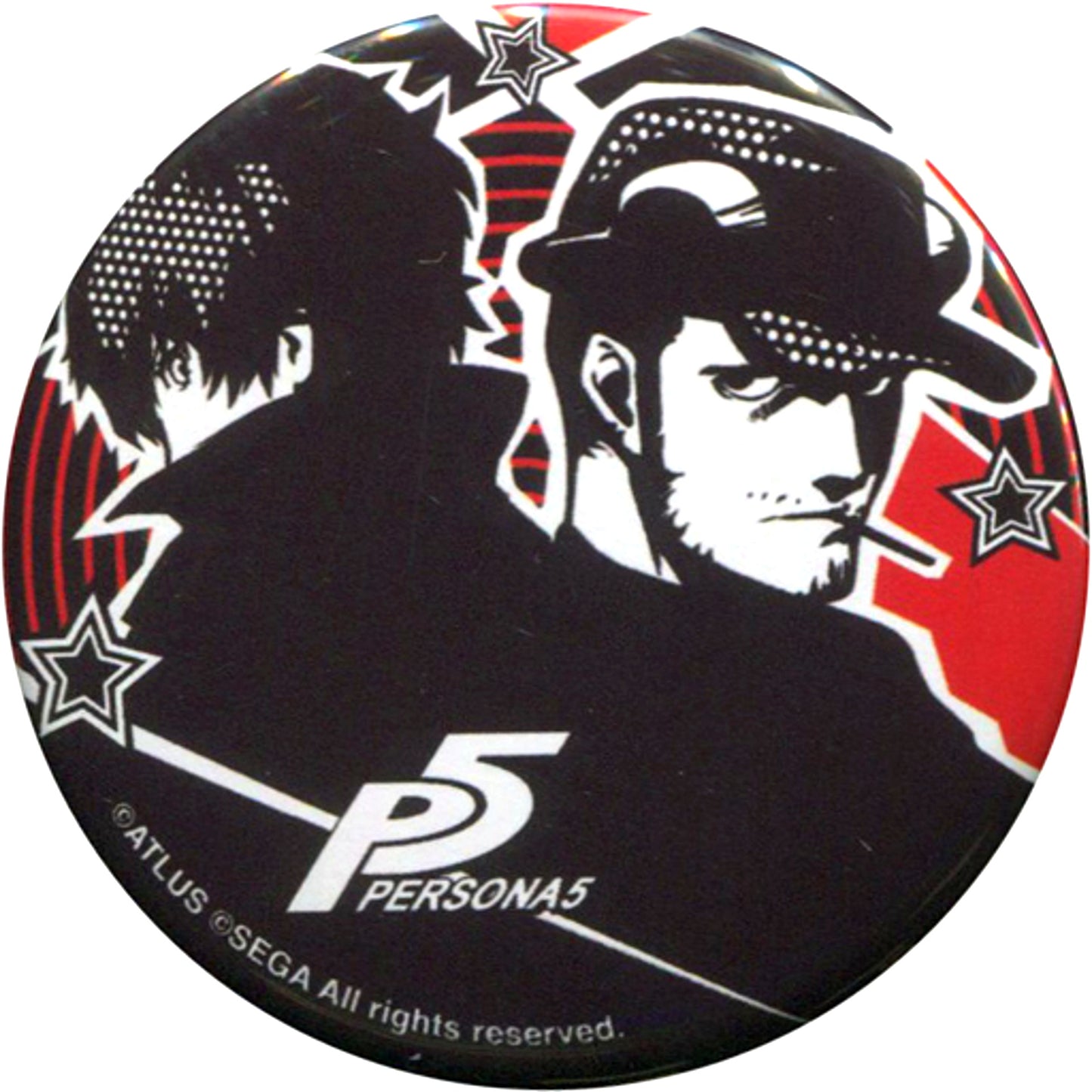 Munehisa Iwai Persona 5 Goro Akechi's Magnificent Daily Life Trading Badge Collection Vol.2 Coop Ver. [USED]