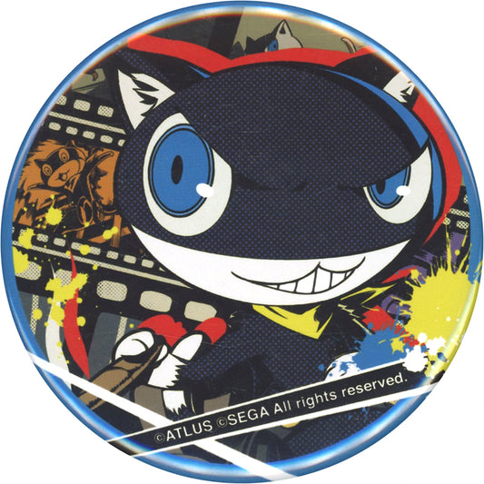 Morgana Persona 5 Button Shujinko no Hokago in Akihabara Limited Teach Me King! Gunabout Lesson Oda Special! Shooting Prize [USED]
