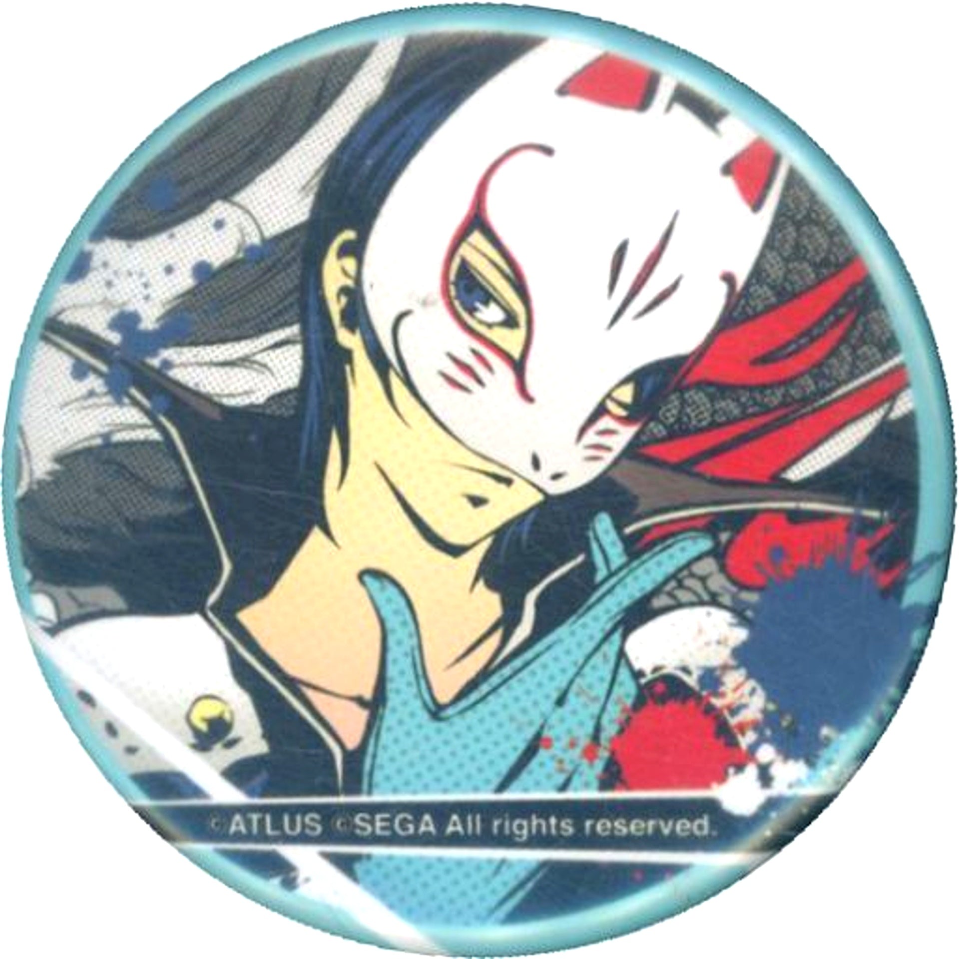 Yusuke Kitagawa Fox Persona 5 Button Tell Me King Gun About Lesson Oda Special Shooting Prize Protagonists After School in Akihabara [USED]