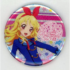 Aikatsu! Series Ichigo Hoshimiya Assort Hologram Can Badge Prize C Buttons [USED]