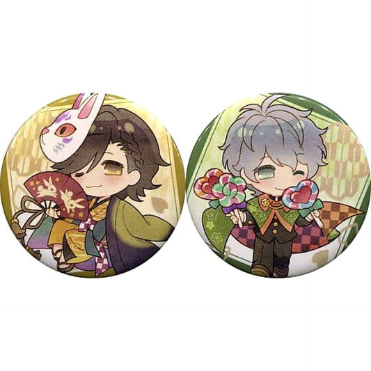 Taisho x Alice Kaguya Gretel Kuji 2018 Can Badge animate Girls Festival 2018 Limited Prize D Set of 2 Buttons [USED]