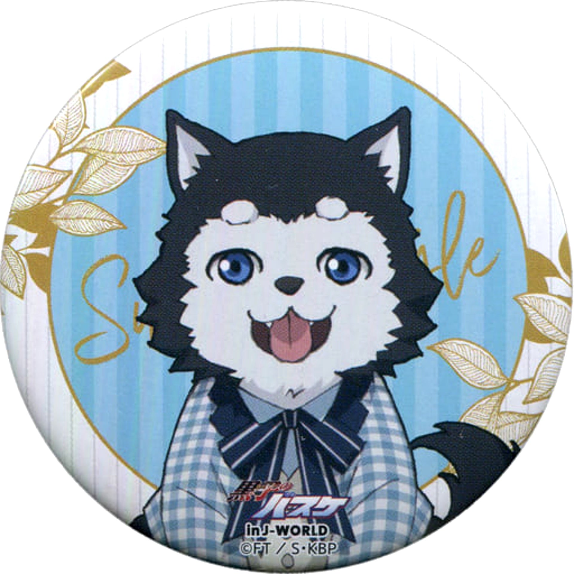 Kuroko's Basketball Tetsuya 2 56mm Can Badge J-World Collection Sweets Style Ver. Tetsuya Kuroko Limited Mini Attraction Manager no Oshigoto Basketball Prize Buttons [USED]