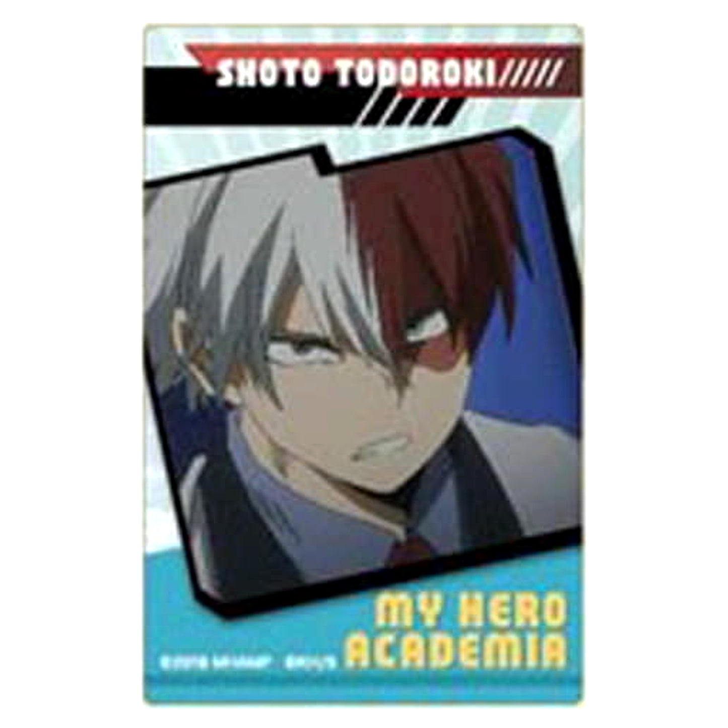 Shoto Todoroki My Hero Academia: Two Heroes Square Button [USED]