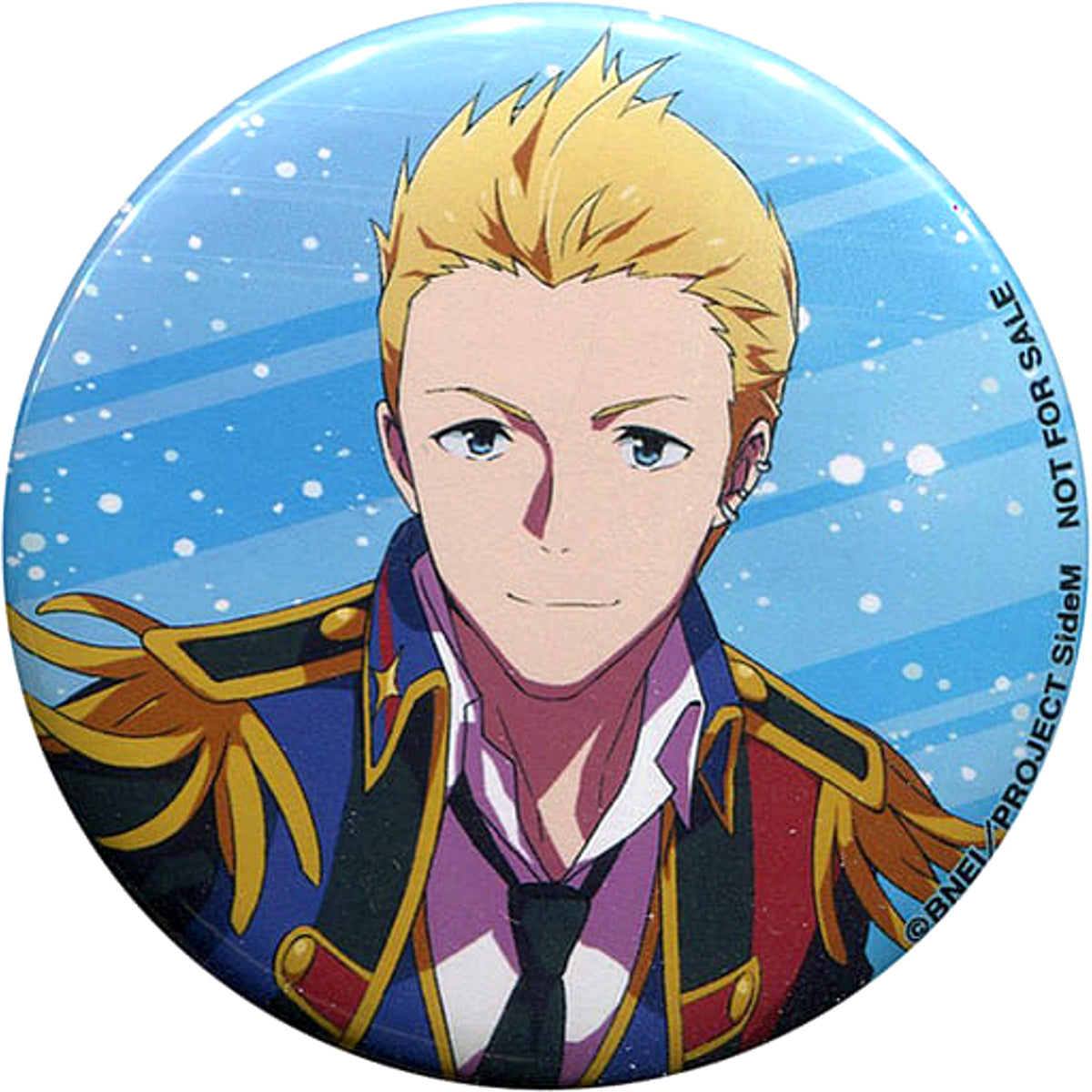 THE IDOLM@STER SideM Hokuto Ijuin Limited Can Badge Five-St@r Party!! Limited Merchandise Purchase Privilege Buttons [USED]