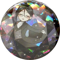 Black Butler Home Tutor Sebas Black Label Trading Gem Can Badge Vol.2 Pop Up Store Limited Buttons [USED]