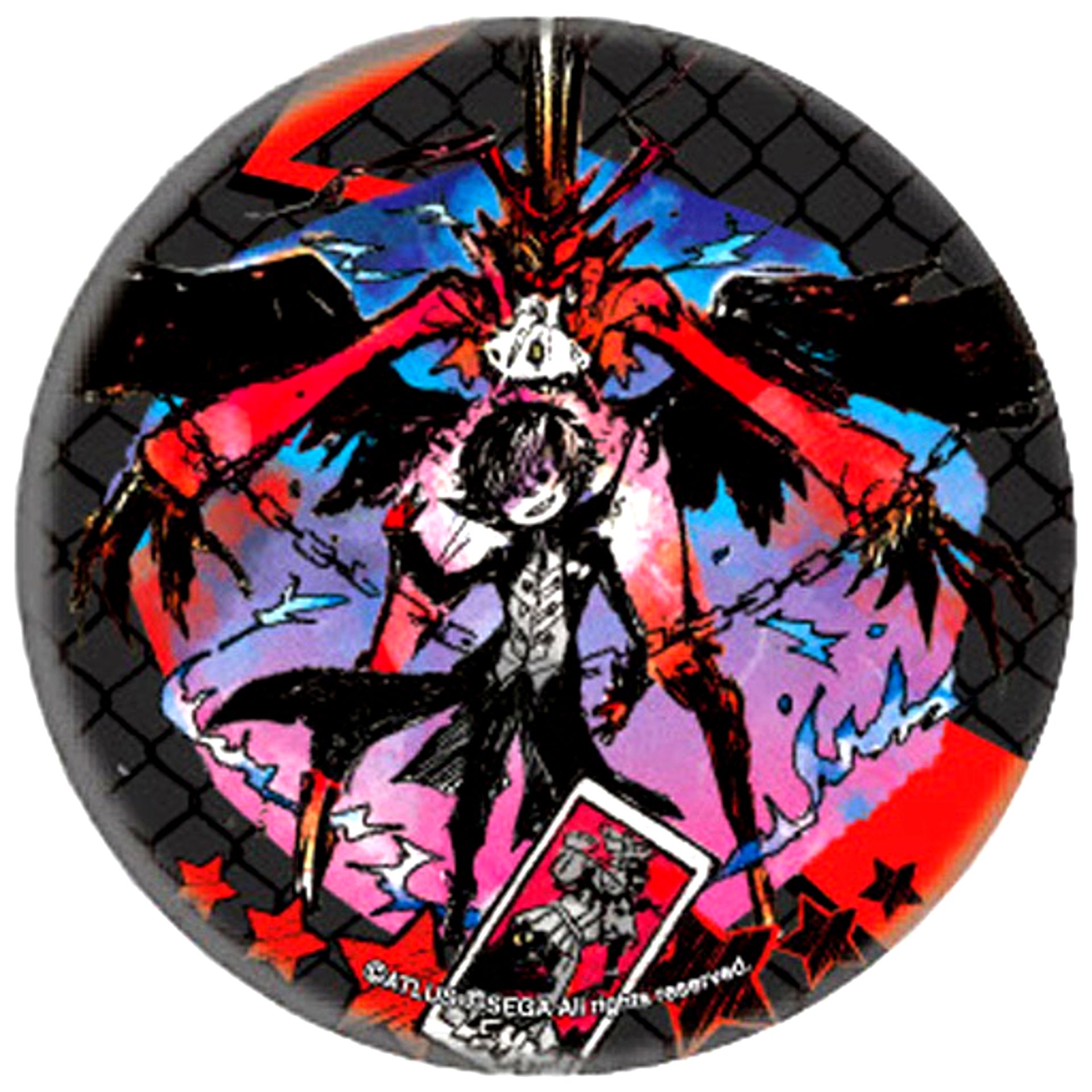 Protagonist Joker Persona 5 Button 03 GraffArt Design Event Scene Reproduction Ver. [USED]