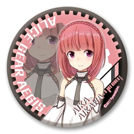 Alice Gear Aegis Aika Aikawa Trading Can Badge 75 Vol.2 Buttons [USED]