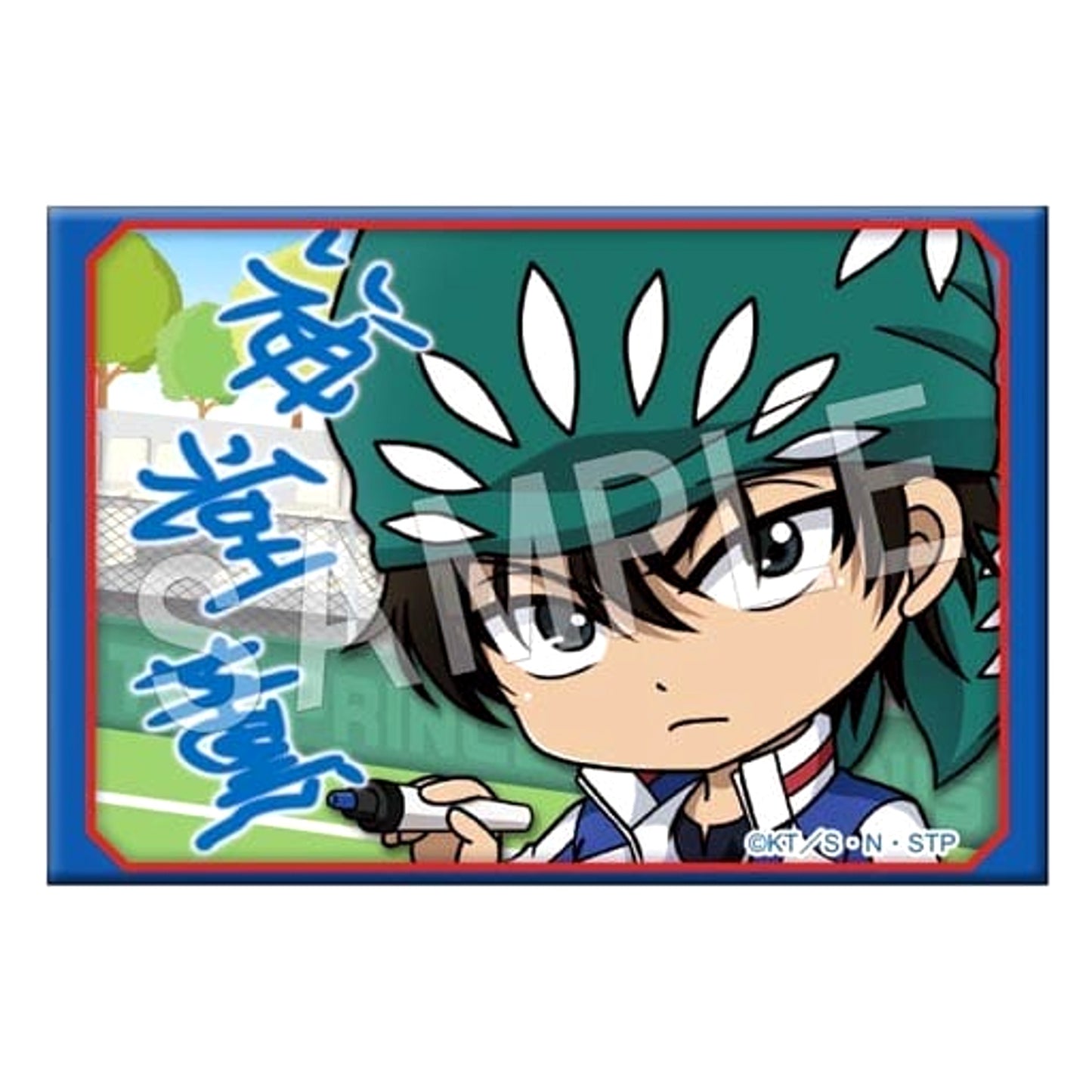 Kaoru Kaido The New Prince of Tennis Trading Square Button Camera Signature Ver. Seigaku [USED]