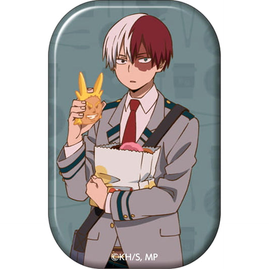 Shoto Todoroki My Hero Academia Chara Badge Collection Donut [USED]