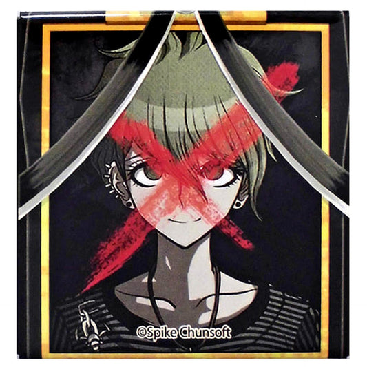 Danganronpa V3: Killing Harmony Rantaro Amami Rakuten Collection Memorial Square Can Badge Part 2 Prize B-2 Buttons [USED]