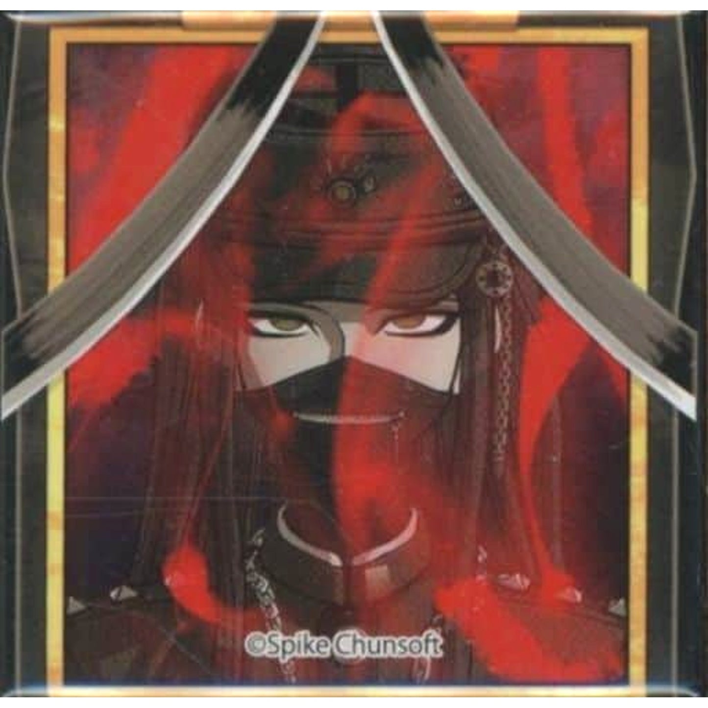 Korekiyo Shinguji Danganronpa V3: Killing Harmony Rakuten Collection Memorial Square Button Part 2 Prize B-9 [USED]