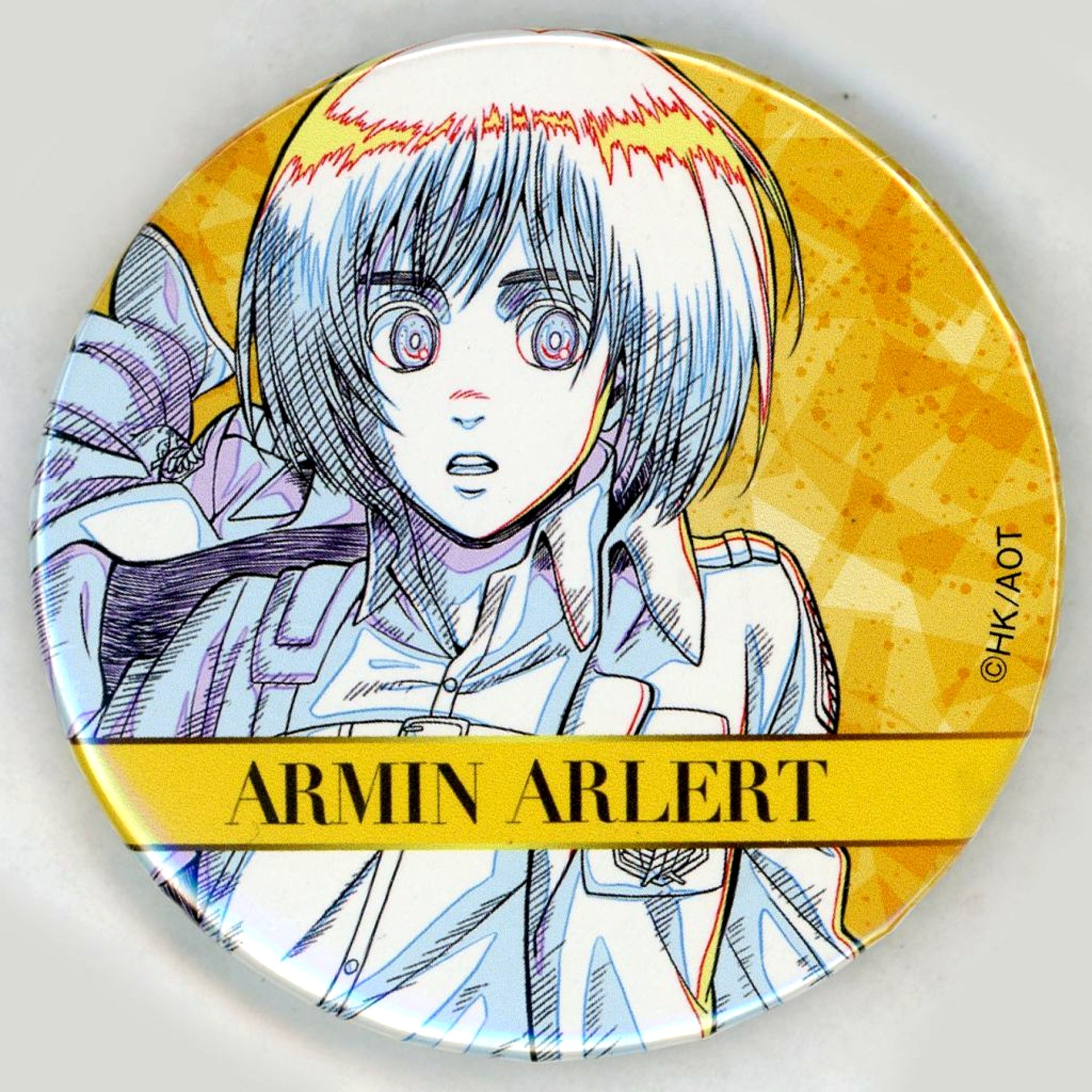 Armin Arlert Attack on Titan SPECIAL EVENT Badge [USED]