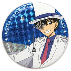 Detective Conan Kid the Phantom Thief Hologram Can Badge Buttons [USED]