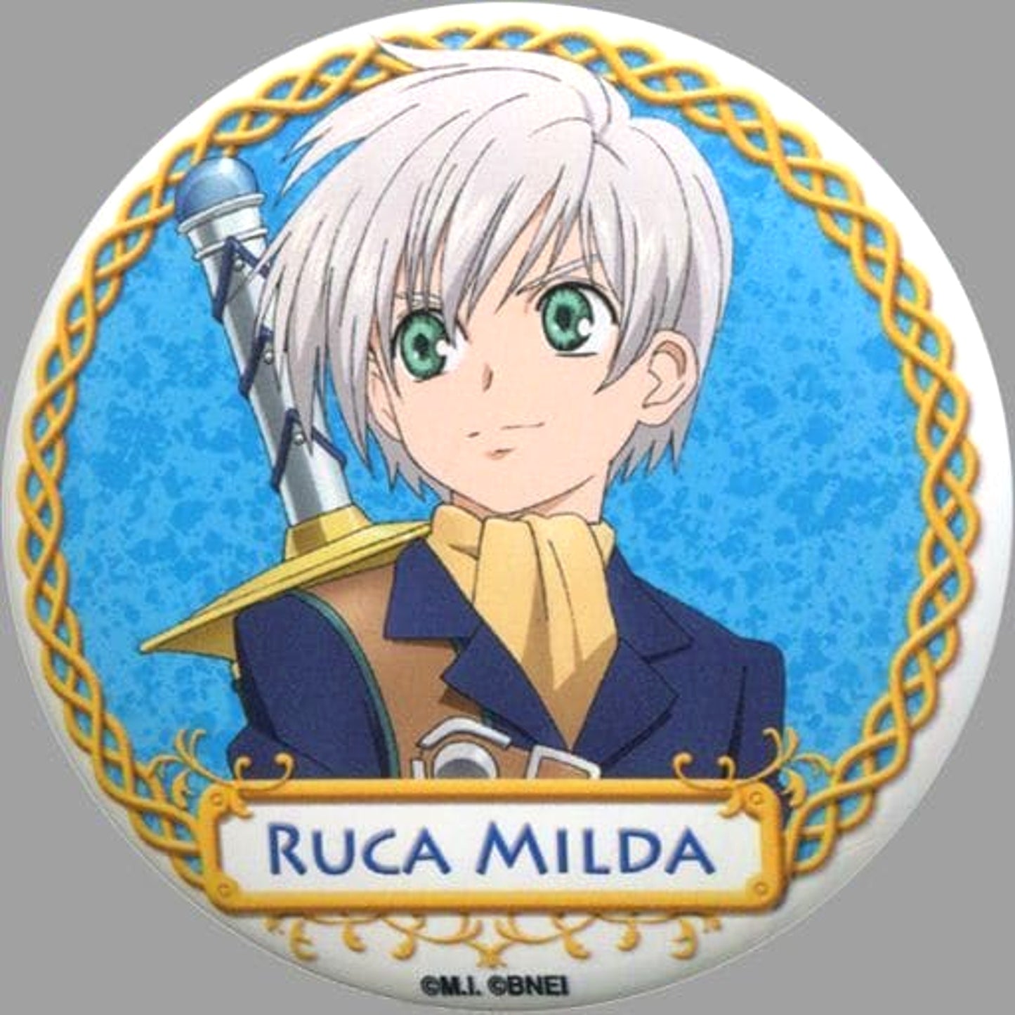 Tales of Innocence R Ruca Milda Magnet Badge Collection Tales of Premium Store Limited Buttons [USED]