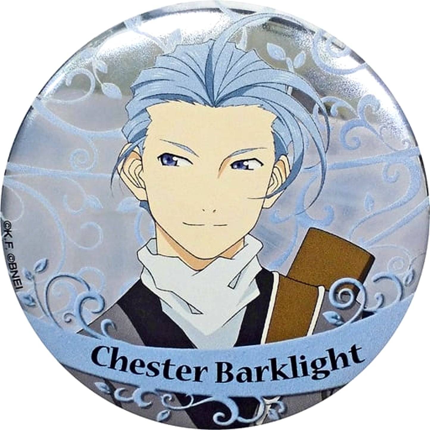 Tales of Phantasia Chester Barklight Glossy Finish Secret Magnet Badge Collection Tales of Premium Store Limited Buttons [USED]