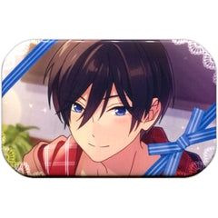 Ensemble Stars! Hokuto Hidaka Valentine Marukaku Can Badge 2019Ver. Buttons [USED]