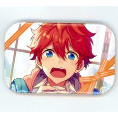 Ensemble Stars! Subaru Akehoshi Valentine Marukaku Can Badge 2019Ver. Buttons [USED]