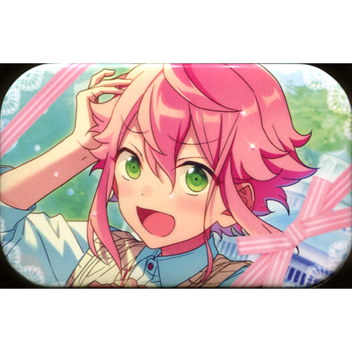 Ensemble Stars! Touri Himemiya Valentine Marukaku Can Badge 2019Ver. Buttons [USED]