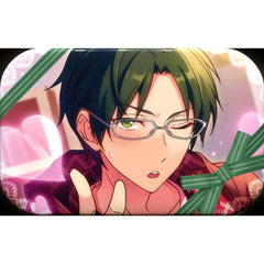 Ensemble Stars! Keito Hasumi Valentine Marukaku Can Badge 2019Ver. Buttons [USED]