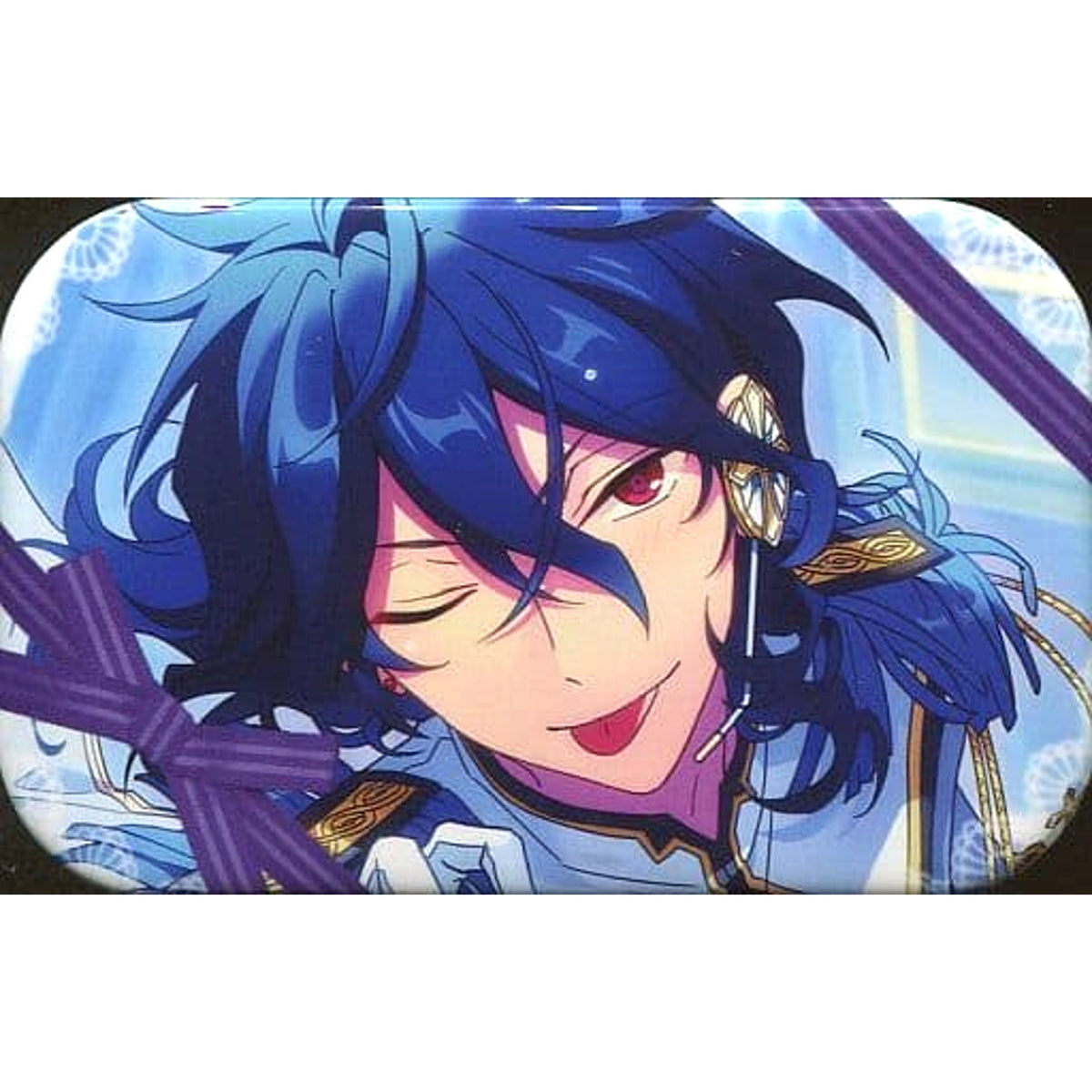 Ensemble Stars! Rei Sakuma Valentine Marukaku Button 2019Ver. [USED]