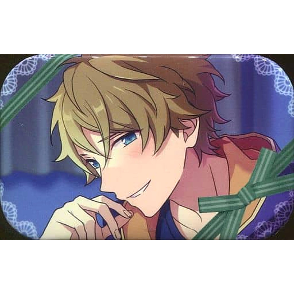 Ensemble Stars! Midori Takamine Valentine Marukaku Can Badge 2019Ver. Buttons [USED]