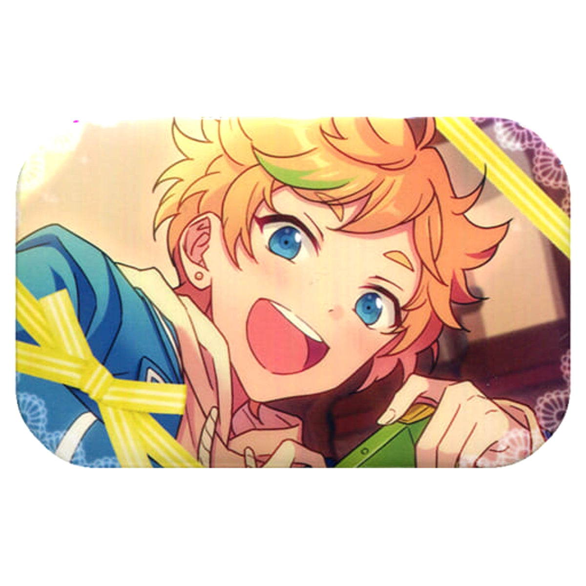 Ensemble Stars! Sora Harukawa Valentine Marukaku Can Badge 2019Ver. Buttons [USED]