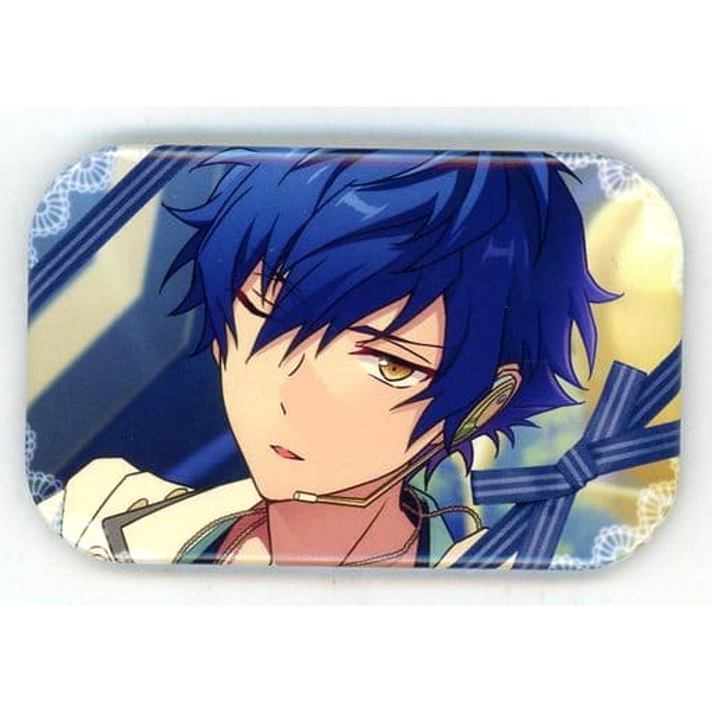 Jun Sazanami Ensemble Stars! Valentine Marukaku Button 2019Ver. [USED]