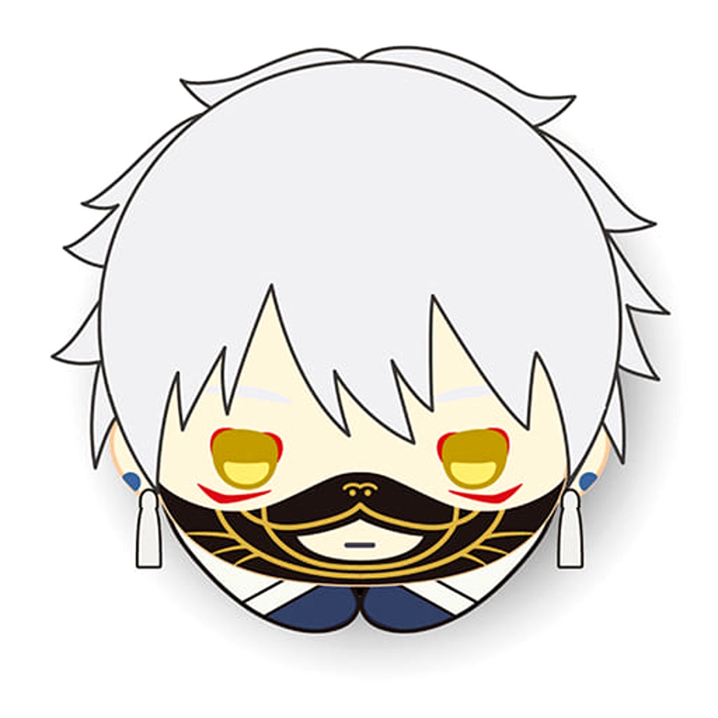 Zoku Touken Ranbu Hanamaru Nakigitsune Yubi no Ue Series Design Pop Out! Nui Mascot Vol.2 B Mascot [USED]