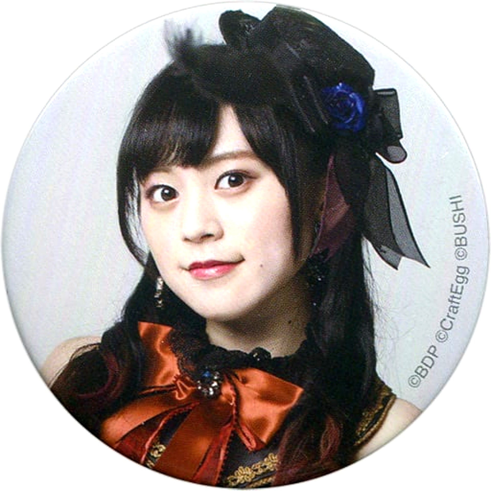 Yuki Nakashima Lisa Imai BanG Dream! Up Background Gray Roselia Artist Trading Button Vol. 2 [USED]