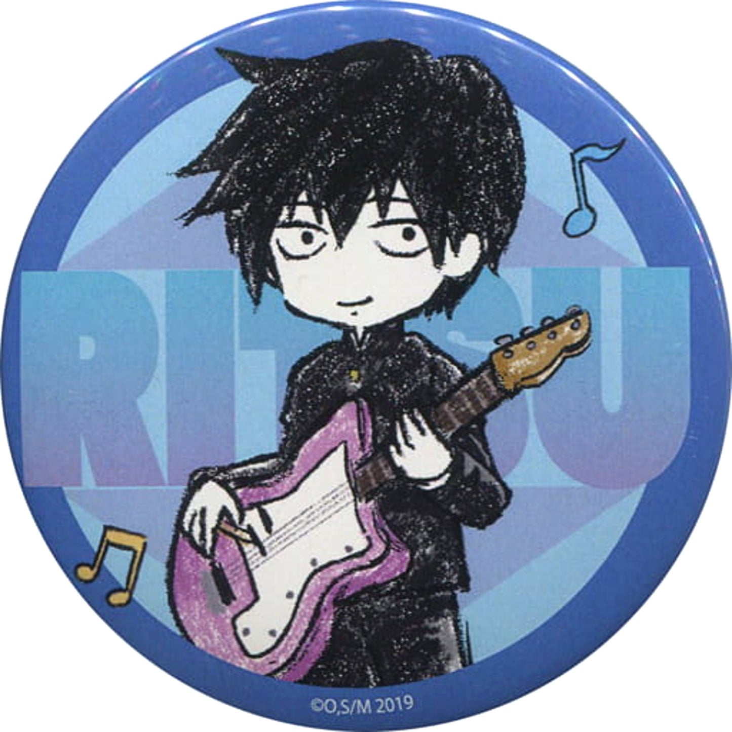 Mob Psycho 100 Season 2 Ritsu Kageyama Can Badge Phi 75 Salt Middle School Cultural Festival Limited Buttons [USED]