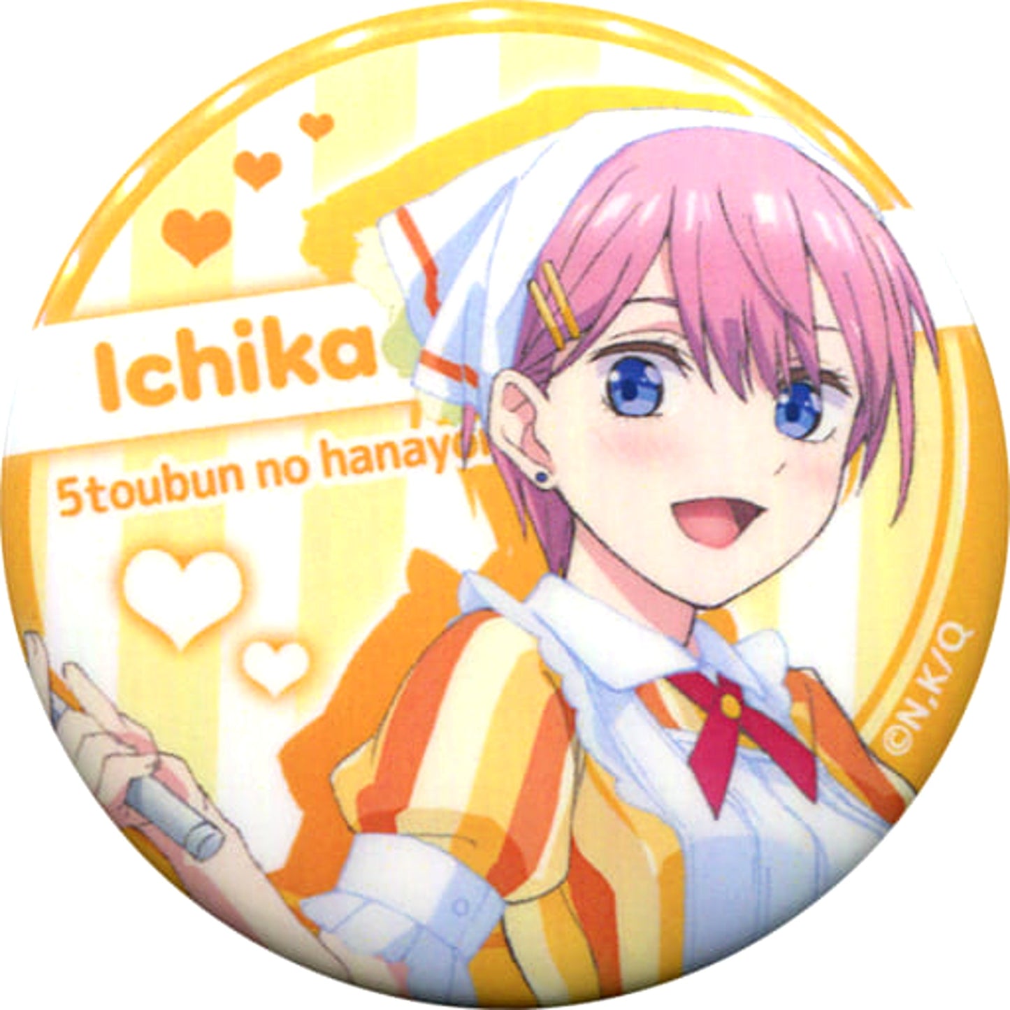 The Quintessential Quintuplets Ichika Nakano Blind Packaged Can Badge White Day Ver. Atre Akihabara White Day Fair Limited Buttons [USED]
